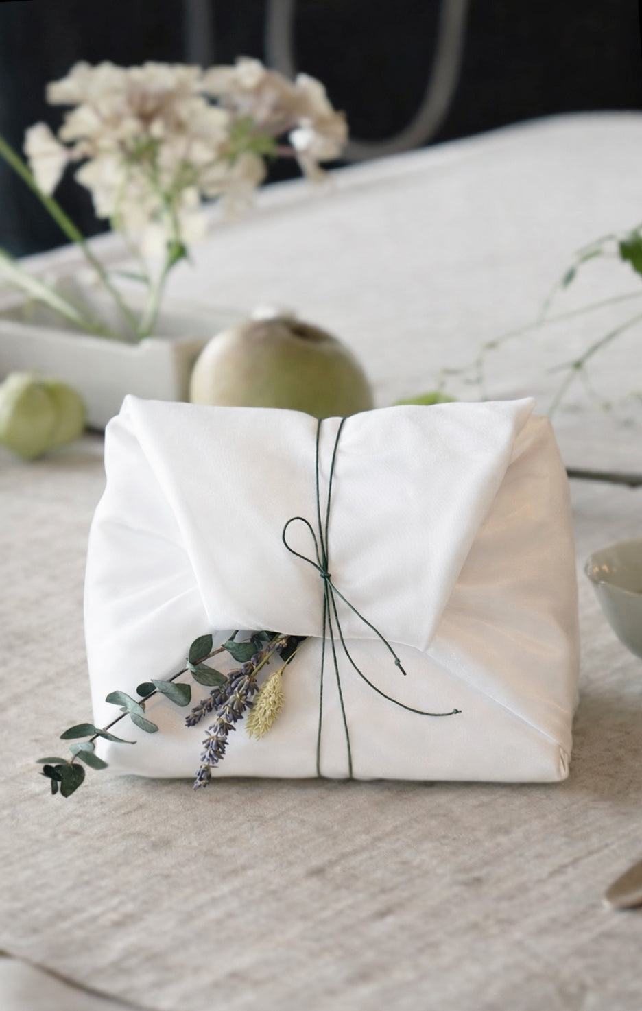 Minimal Bojagi Gift Wrapping