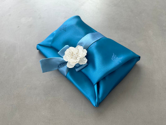 Cranes Blue Turquoise Set