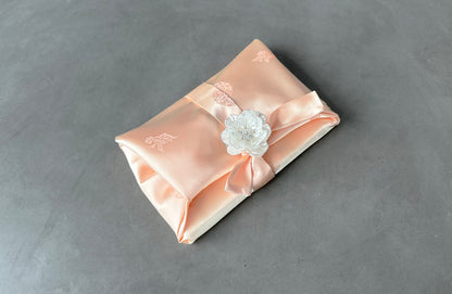 Cranes Peach Set