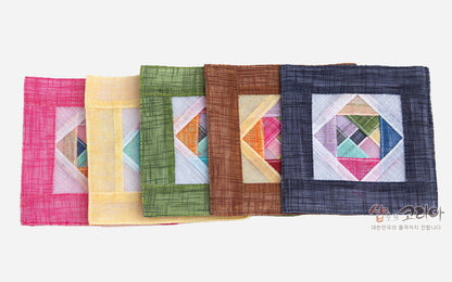 Ramie Linen Coaster Set