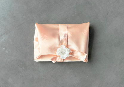 Cranes Peach Set