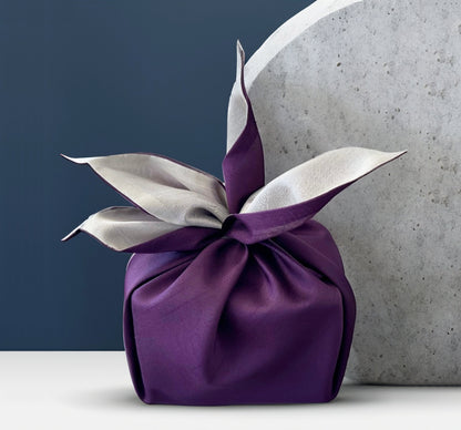 Reversible Purple & Ivory