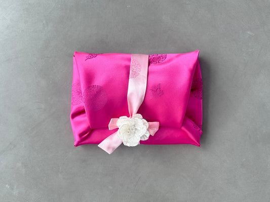 Cranes Magenta Set