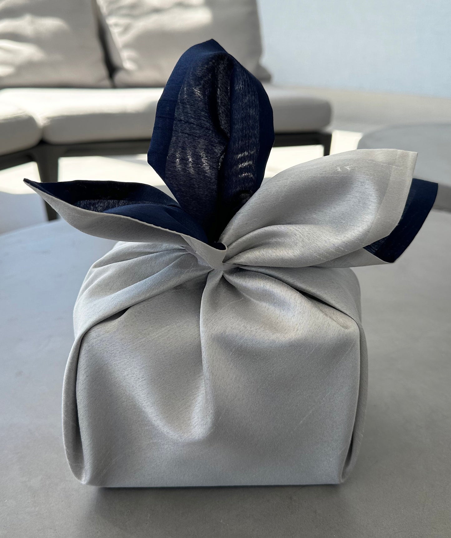 Reversible Navy & Ivory