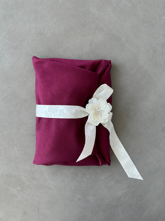 Slub Burgundy