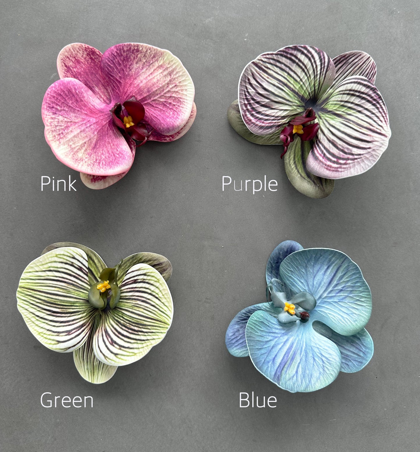 Orchid Clip & Brooch
