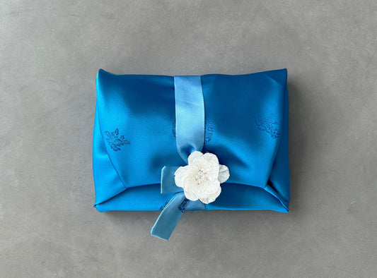 Cranes Blue Turquoise Set