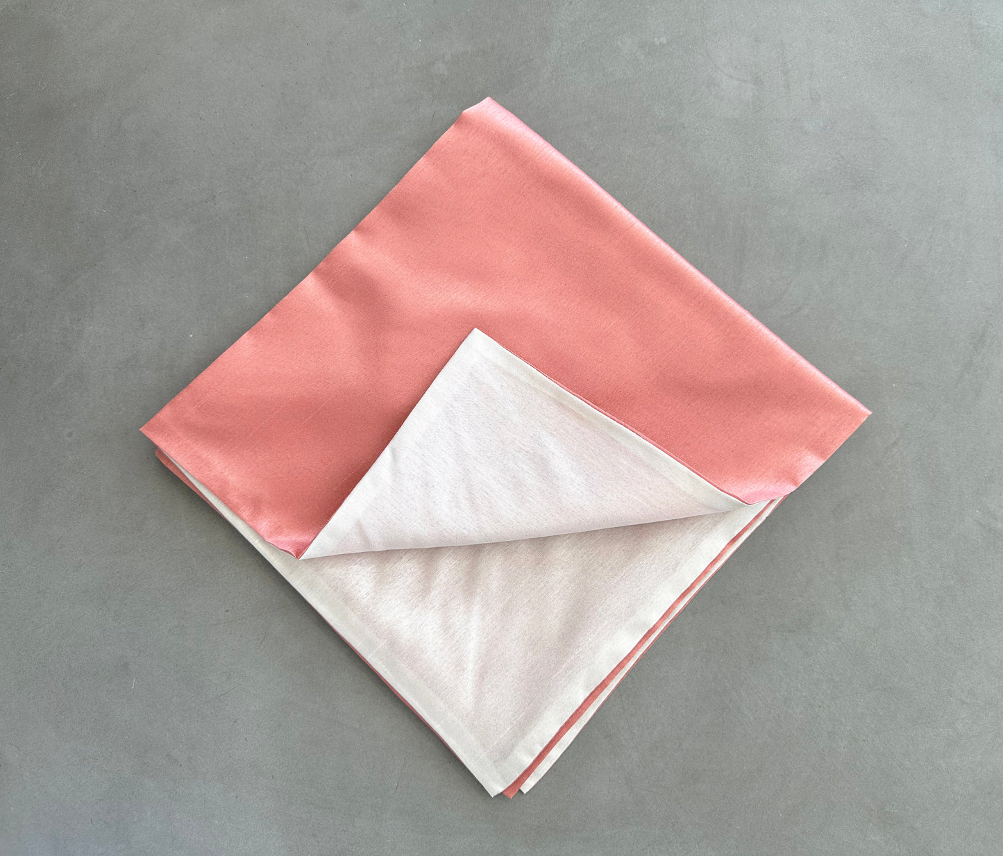 Reversible Orange & Ivory