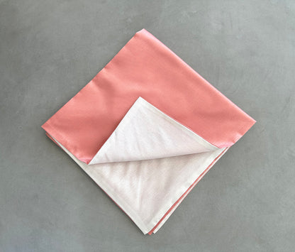 Reversible Orange & Ivory