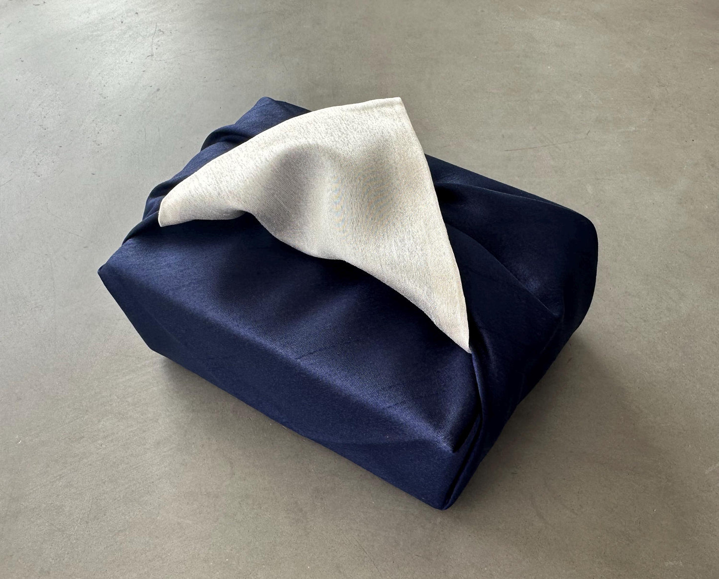 Reversible Navy & Ivory