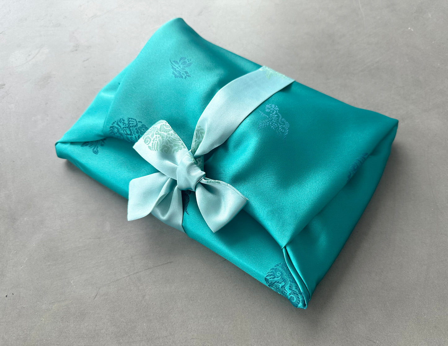 Cranes Teal Set