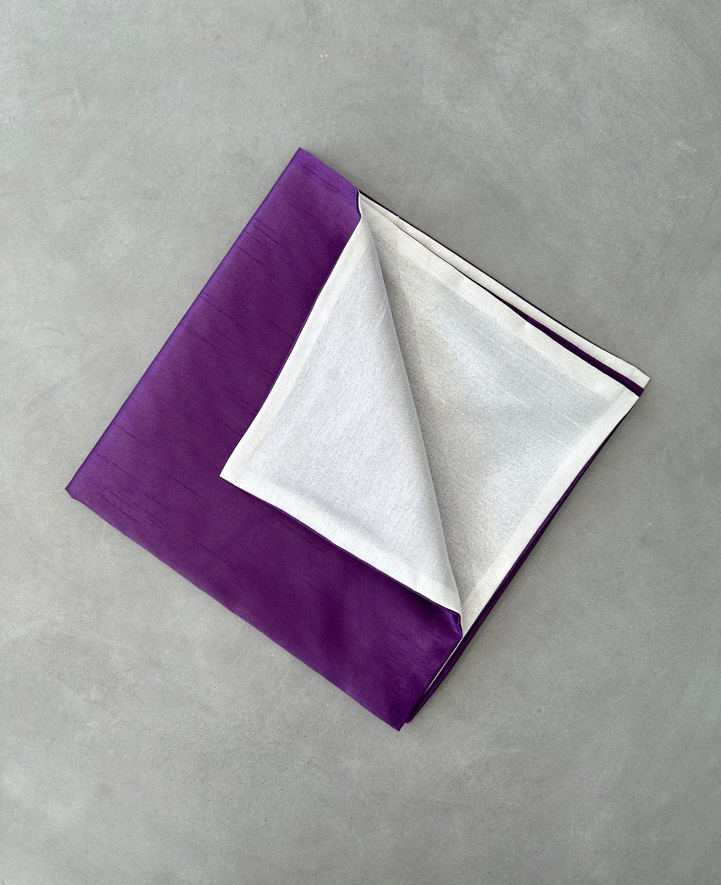 Reversible Purple & Ivory
