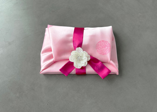 Cranes Baby Pink Set
