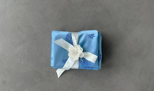 Floral Baby Blue