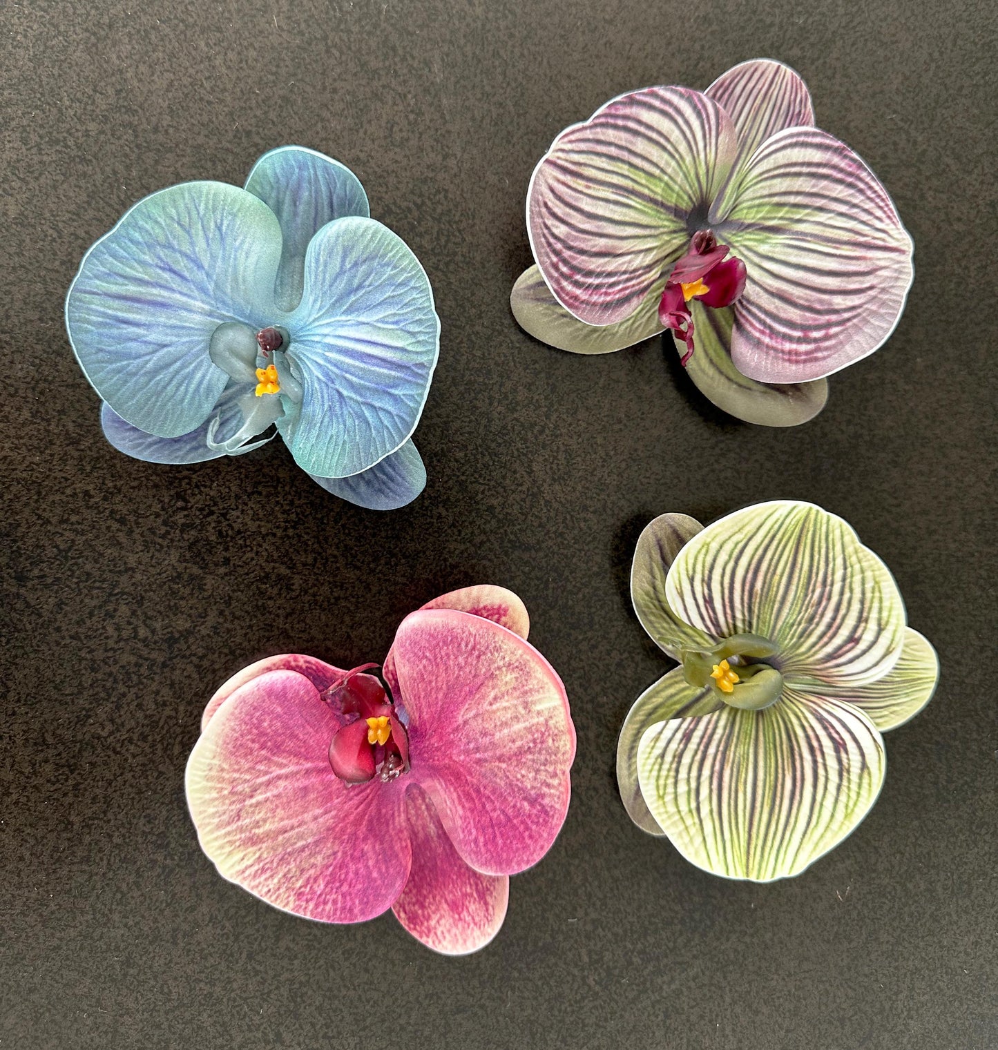 Orchid Clip & Brooch
