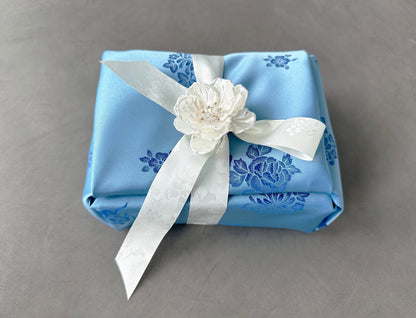 Floral Baby Blue