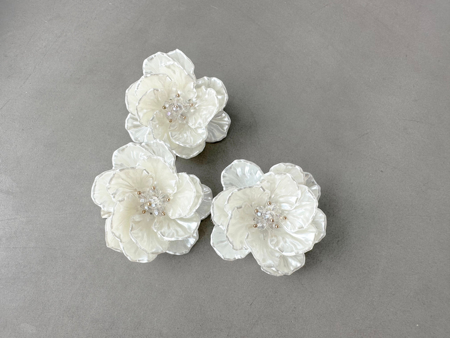 Flower Pearl Clip & Brooch