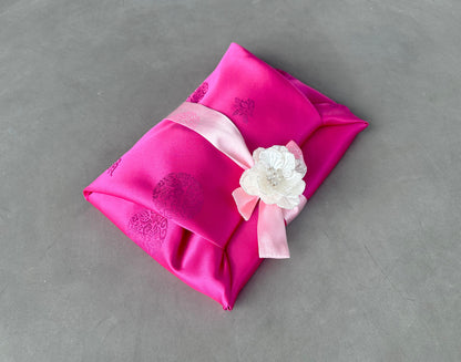 Cranes Magenta Set