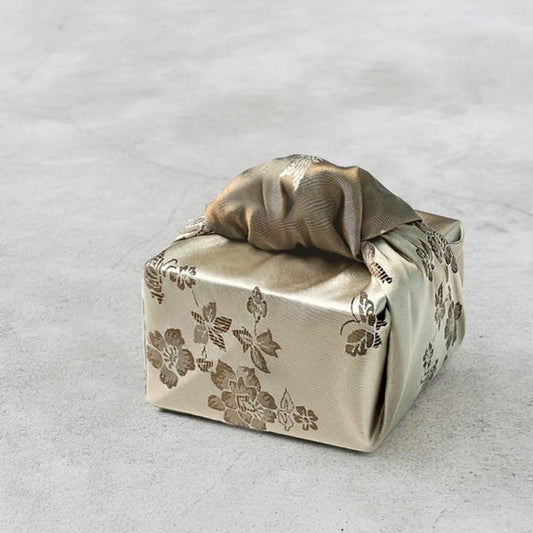 Floral Beige & Khaki Reversible