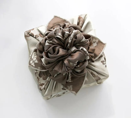 Floral Beige & Khaki Reversible