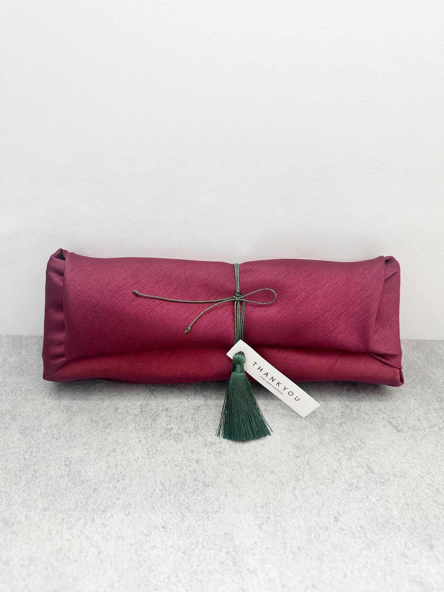 Burgundy Bojagi Gift Wrap Set