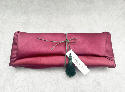 Burgundy Bojagi Gift Wrap Set