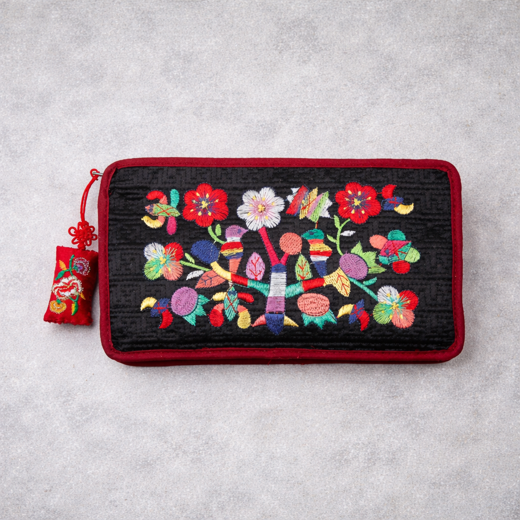 Handmade Embroidered Pouch