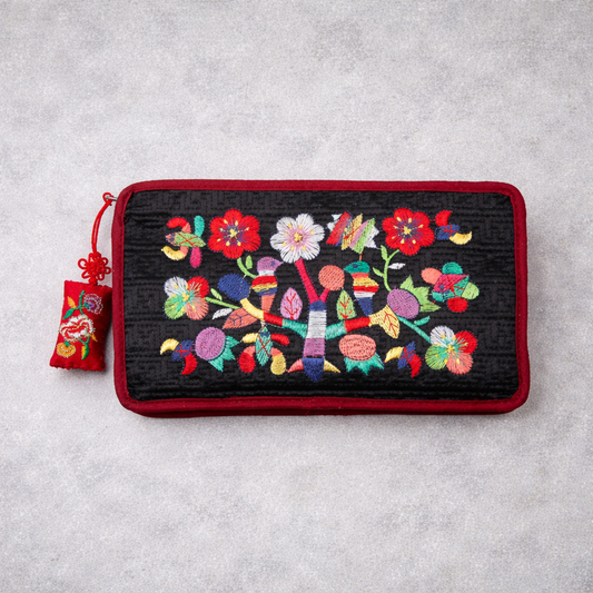 Handmade Embroidered Pouch
