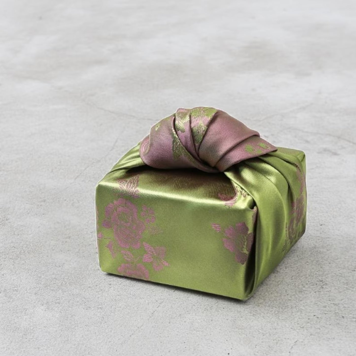 Floral  Green & Rose Reversible