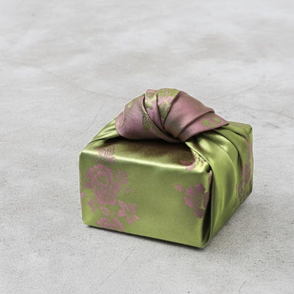 Floral  Green & Rose Reversible