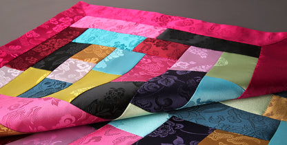 Jogakbo Silk Table Runner