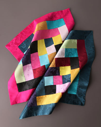 Jogakbo Silk Table Runner