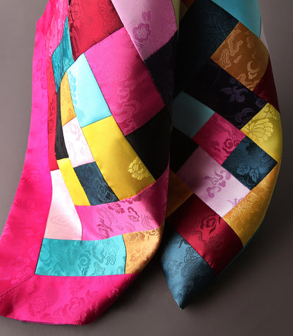 Jogakbo Silk Table Runner