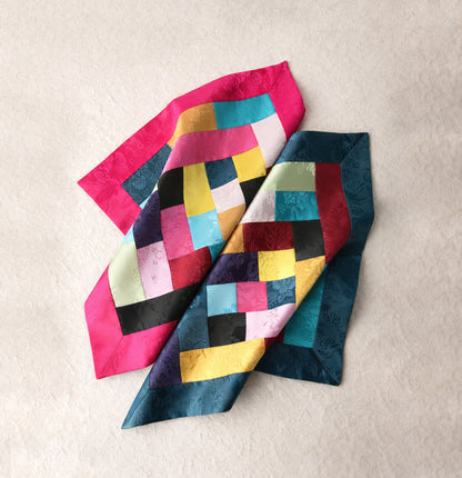 Jogakbo Silk Table Runner