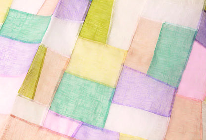 Korean Jogakbo Window Panel