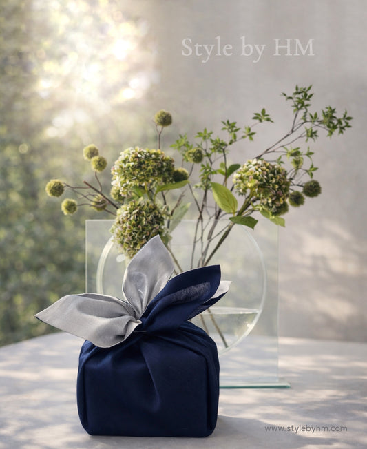 Classic Navy Bojagi Wrapping