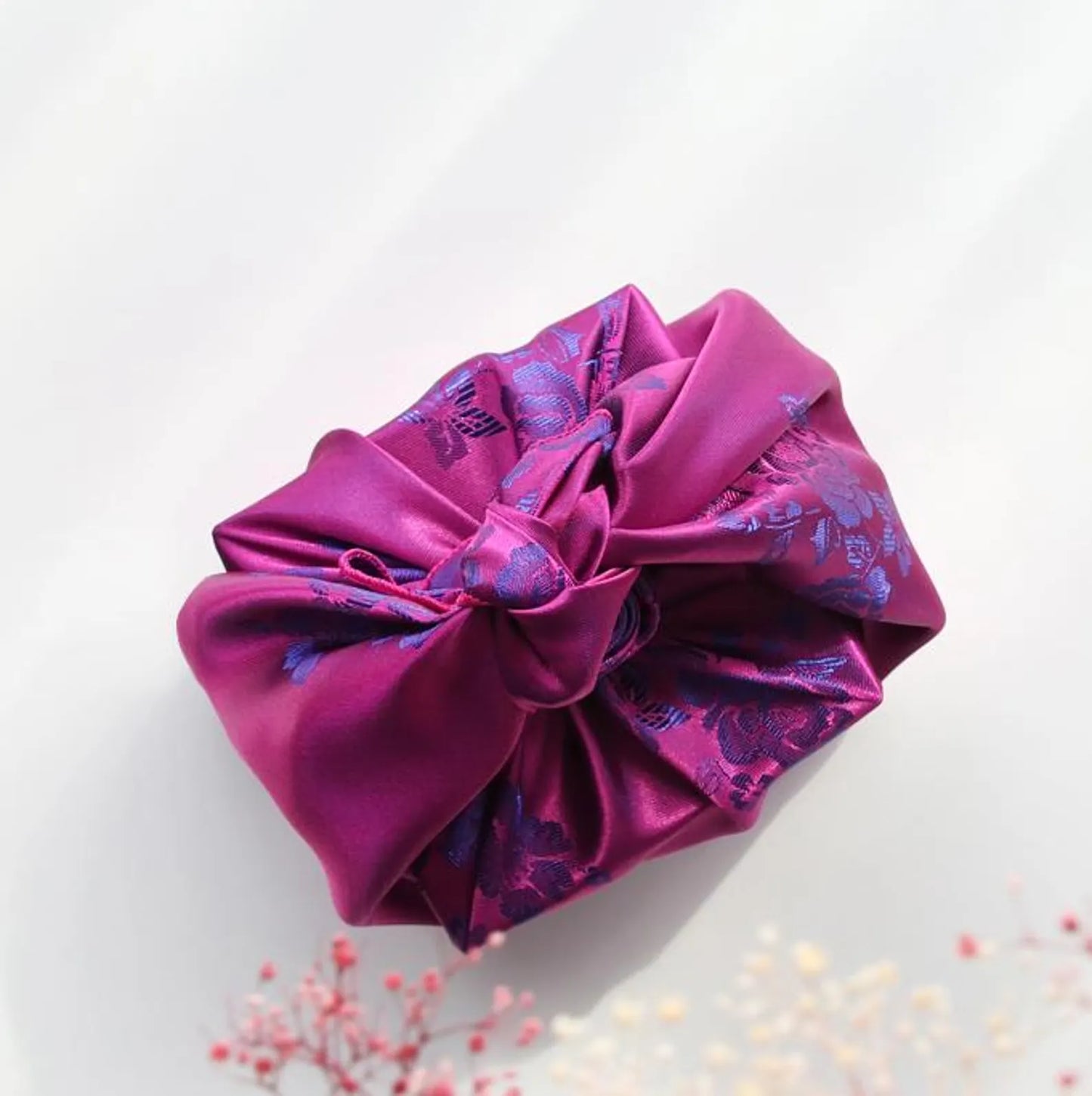 Floral Magenta & Violet Reversible