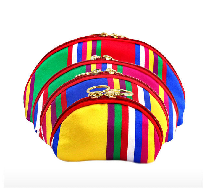 Obangsaek Fabric Pouch Set