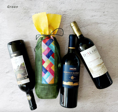 Patchwork Wine Cover