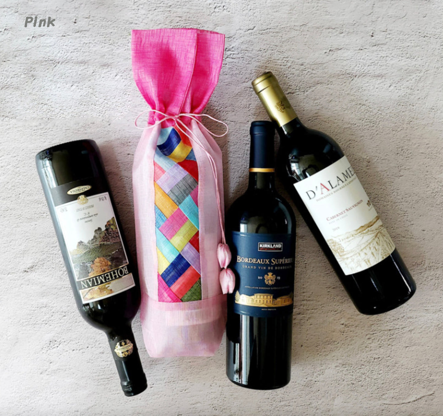 Patchwork Wine Cover