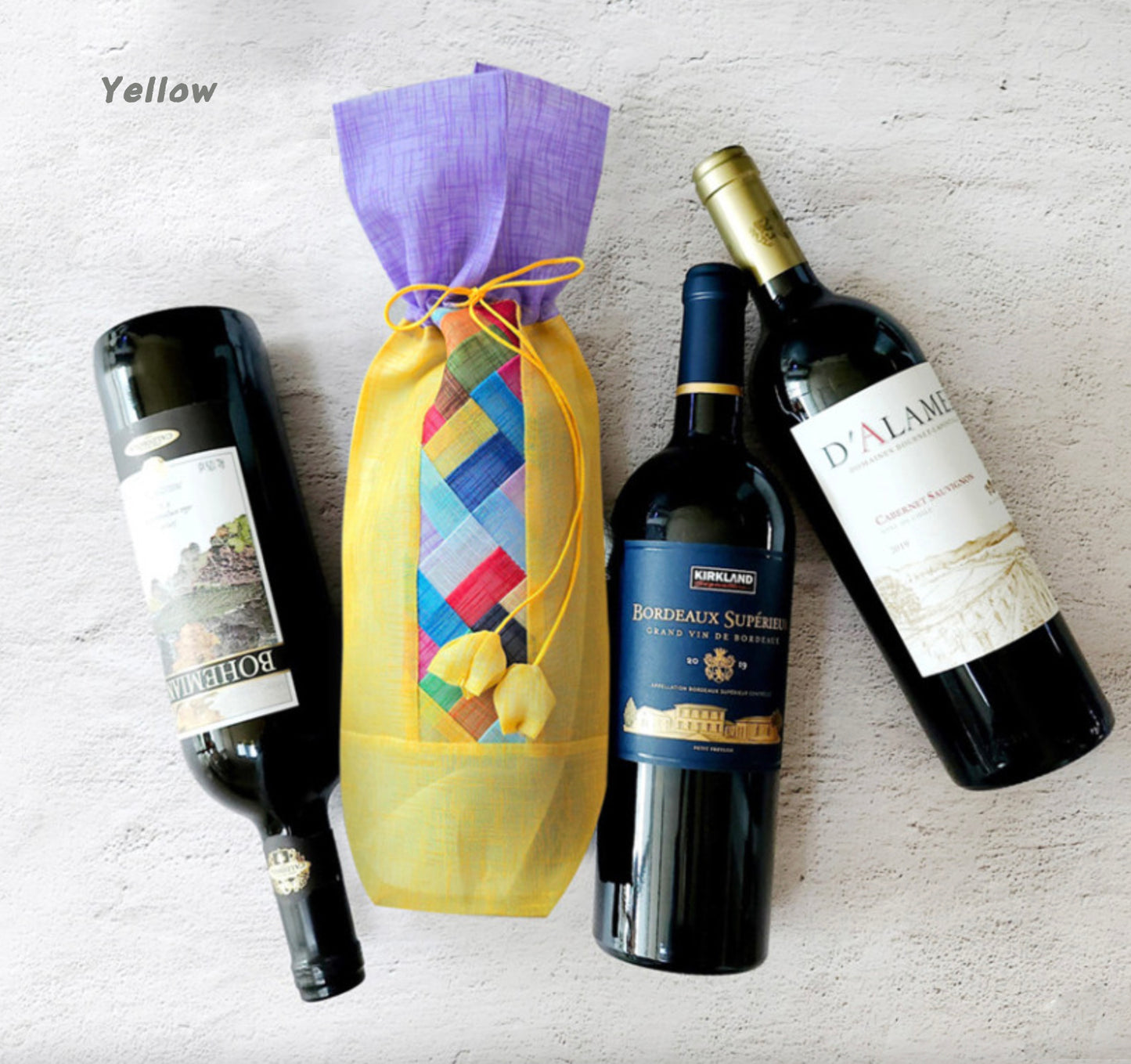 Patchwork Wine Cover