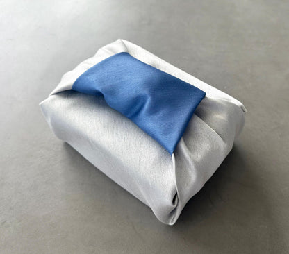 Reversible Sky Blue & Ivory