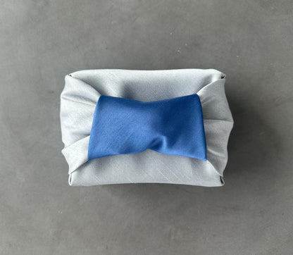 Reversible Sky Blue & Ivory