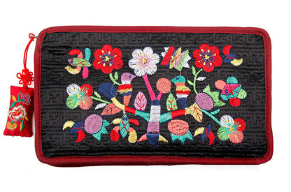 Handmade Embroidered Pouch