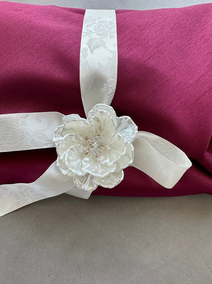 Slub Burgundy