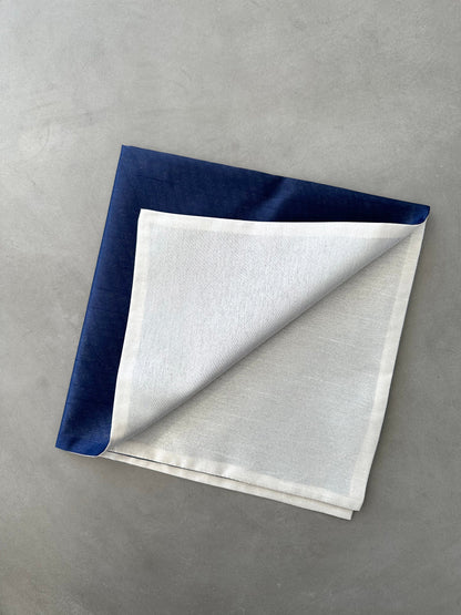 Reversible Navy & Ivory