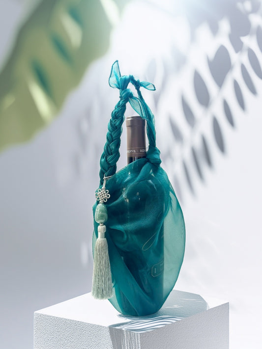 Custom Bottle Bojagi Wrapping