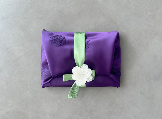 Cranes Purple Set