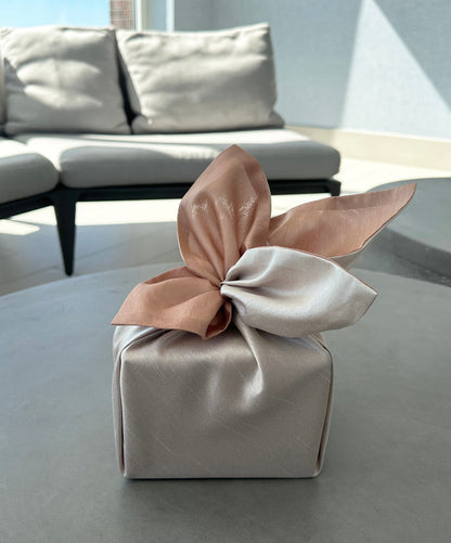 Reversible Beige & Ivory