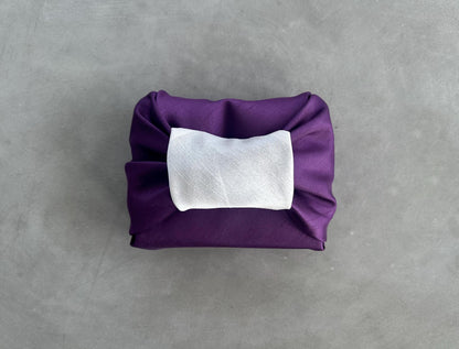 Reversible Purple & Ivory